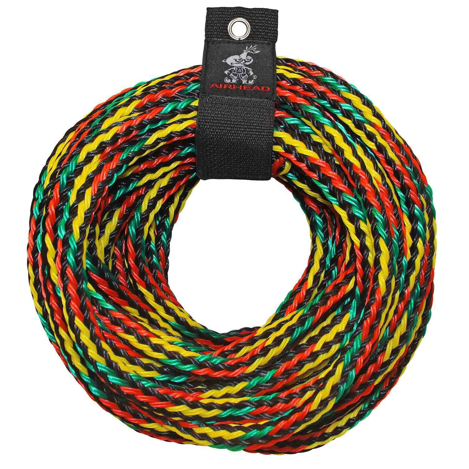 Airhead 2-Section Tow Ropes 1-4 Rider Ropes for Towable Tubes Heavy Duty 60 Feet 