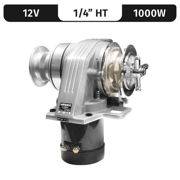 Lofrans Kobra Horizontal Electric Windlass Gypsy Only, 1/4" HT (G4), 12V DC, 1500W image number 0