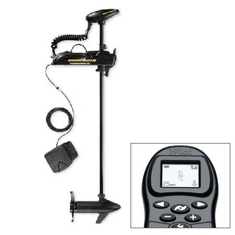 MINN KOTA PowerDrive V2 55 Bow Mount Trolling Motor with iPilot, 55 lb