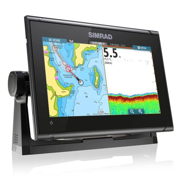 GO9 XSE Chartplotter Navigation Display with HDI Transducer image number 2