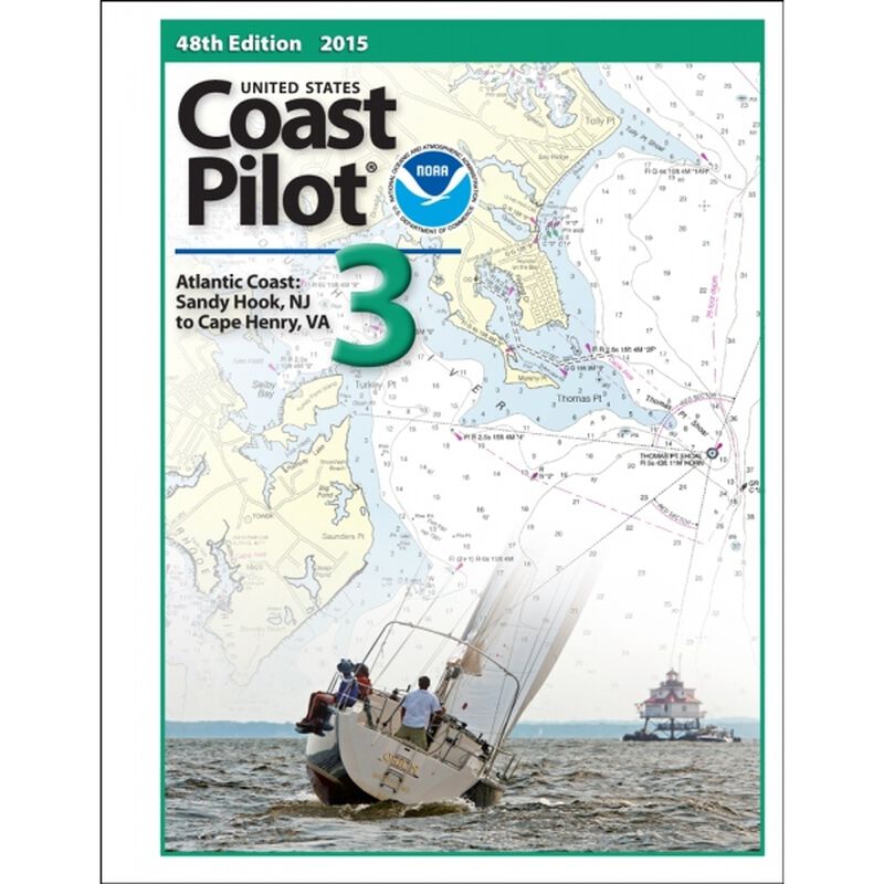 Chart Coast Pilot 3 Atlantic Coast:Sandy Hook NJ Va image number 0