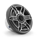M6-650X-S-GmTi&nbsp;6.5" Marine Coaxial Speakers, Gunmetal and Titanium Sport Grilles image number 1