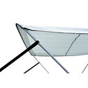Collapsible/Removable 2-Bow Bimini Top, 47"-52" W x 42" H x 5'6" L image number 0