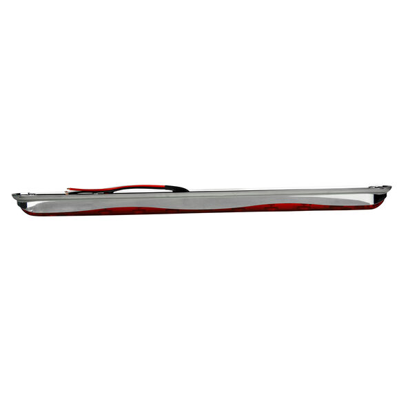 LED Low-Profile Stop/Tail/Turn Trailer Light Bar with Chrome Bezel image number 2