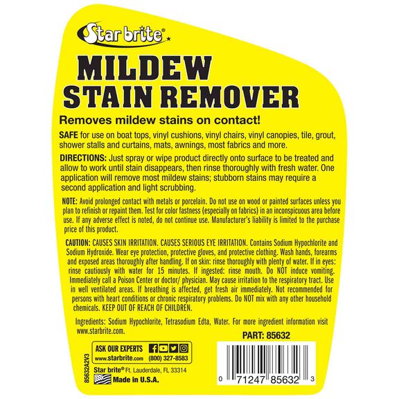 Mildew Stain Remover, 32 oz. image number 5