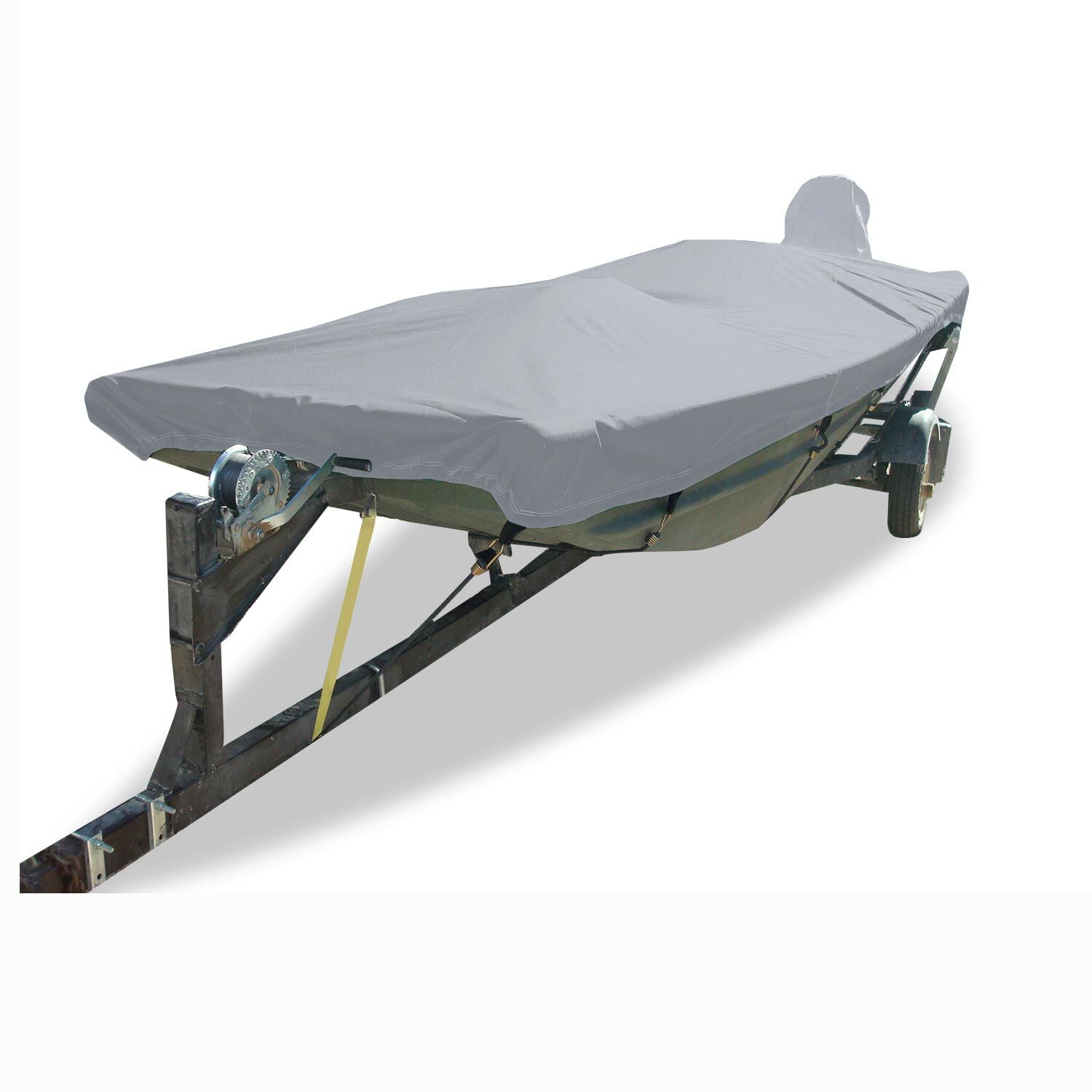 14'6" Styled-to-Fit Boat Cover for Extra Wide Open Jon Boats