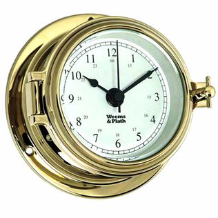 Endurance II 105 Quartz Clock, Brass