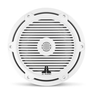 M3-770X-C-Gw 7.7" Marine Coaxial Speakers, White Classic Grilles