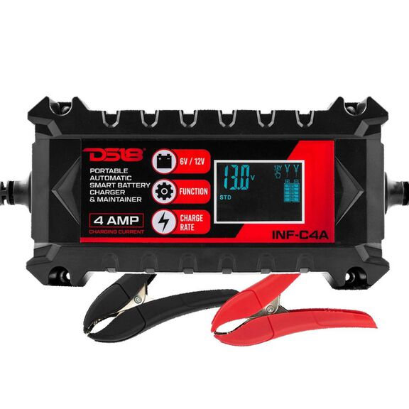 Automatic Smart Lithium and AGM Battery Charger and Maintainer, 4A image number 1