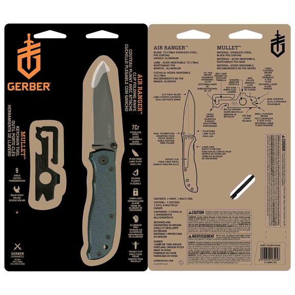 Air Ranger Knife & Mullet Multi-Tool Package image number 1