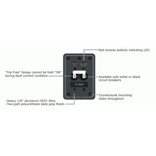 120V AC Main-Only Toggle Circuit Breaker Panels