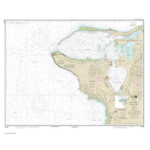 #81054 Mariana Islands Apra Harbor Guam