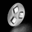 1" Mini Stick-On LED Light, White, 2-Pack image number 1