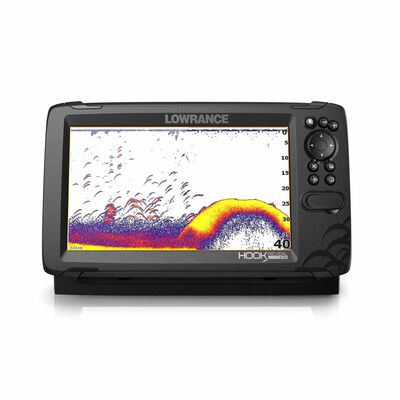 HOOK Reveal 9 Fishfinder/Chartplotter Combo with 50/200 HDI Transducer and C-MAP Contour Plus Charts