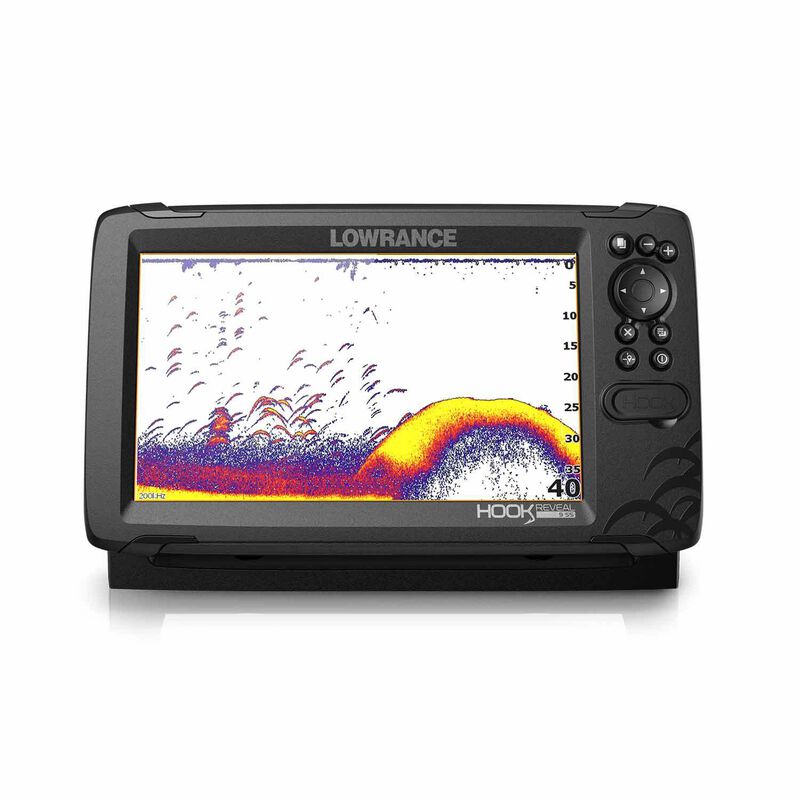 HOOK Reveal 9 Fishfinder/Chartplotter Combo with 50/200 HDI Transducer and C-MAP Contour Plus Charts image number 0