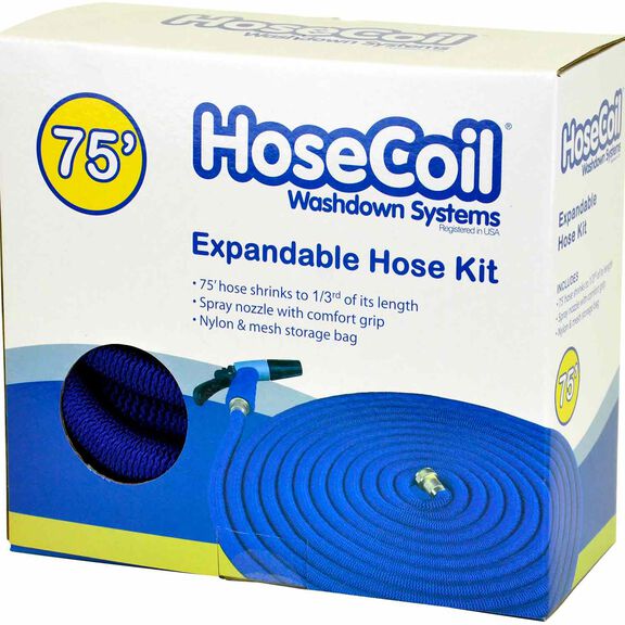 75' Expandable Hose Kit with Nozzle and Storage Bag image number 1
