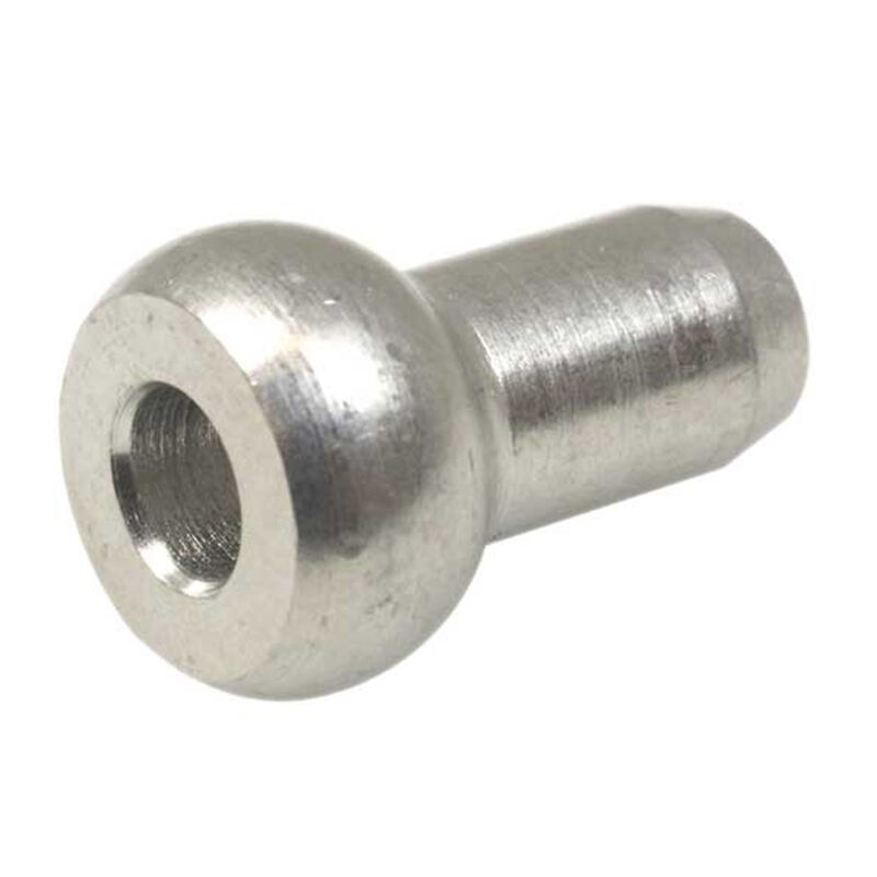 3/32" Stainless Steel Single-Shank Ball Stop image number 0