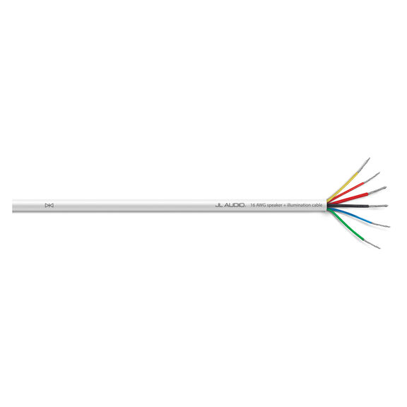 XM-WHTMFC-250: 250 ft. (76.2 m) Spool of 6-Conductor, White Multifunction Cable image number 0