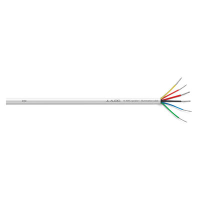 XM-WHTMFC-250: 250 ft. (76.2 m) Spool of 6-Conductor, White Multifunction Cable
