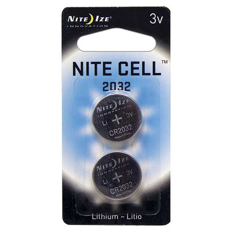 Nite Cell 2032 Replacement Batteries, 2 Pack image number 0