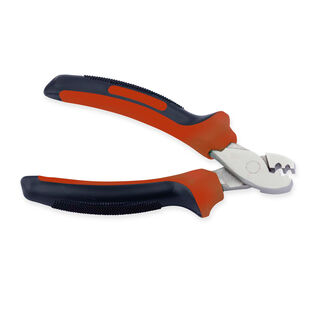 Crimper Tool with Teeth, 6 in / 15.2 cm, use with size #0 - #6 sleeves