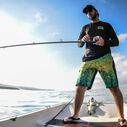 Men&rsquo;s FX-Pro Tactical Fishing Hex Board Shorts image number 4