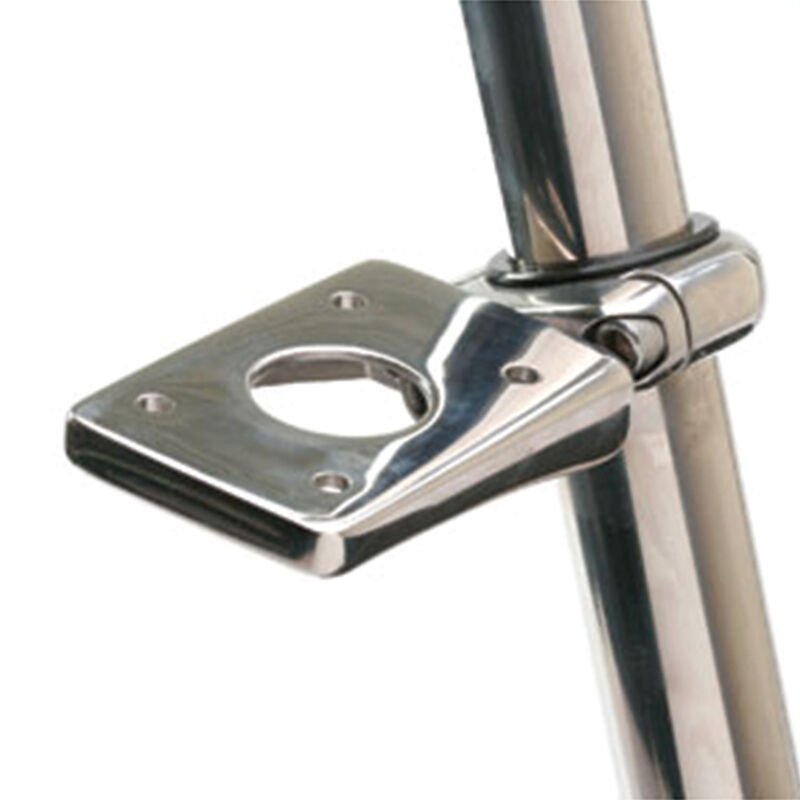 3" Stainless-Steel Clamp-on Accessory Mount image number 0