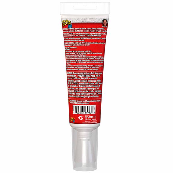 Flex Glue, Clear, 4 oz. image number 1