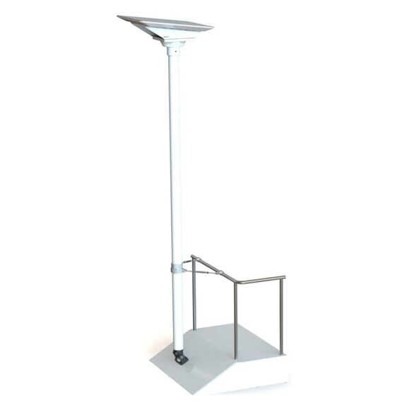8' Pole Kit with 1" Rail Stand-Off Kit image number 4