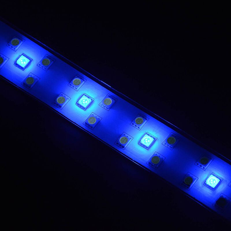 7" LED Contour Flex Light with Self Adhesive Backing, White and Blue image number 4
