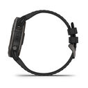 fēnix&reg; 6X PRO Solar GPS Smartwatch Titanium Carbon Gray DLC with Black Band image number 1
