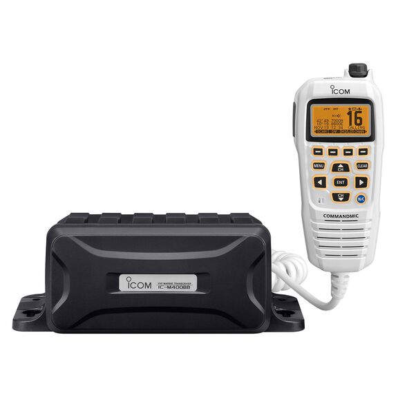 M400BB Black Box DSC VHF Radio with White CommandMIC IV image number 0
