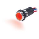 15A Blue/Red Backlit Push Button Switch, Off/Momentary On image number 2