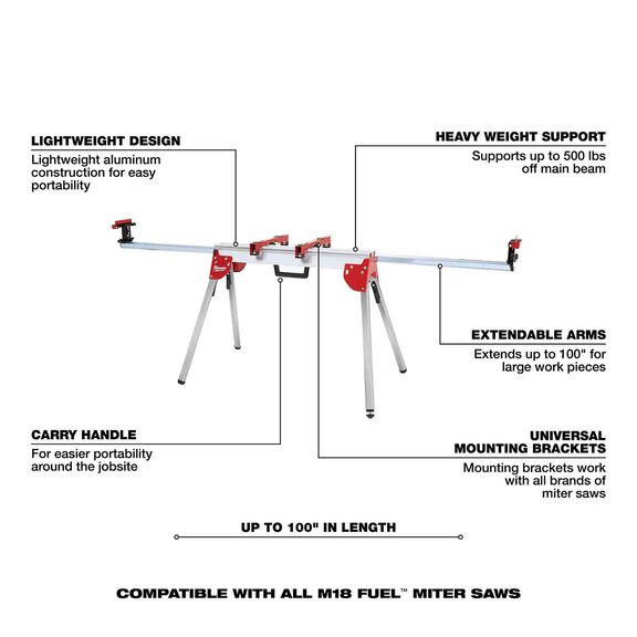 Folding Miter Saw Stand image number 1