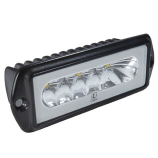 Capri2 - Flush Mount LED Flood Light, Black Finish, White/Blue Dimming