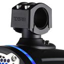 HYDRO 8" Neodymium Marine Towers with Built-in Passive Radiator, 1" Driver and RGB LED Light, 550 Watts, Black image number 1