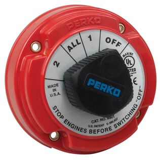 PERKO&reg; Medium Duty Battery Selector Switch
