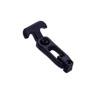 Flexible T-Handle Latch, Black, Front Mount