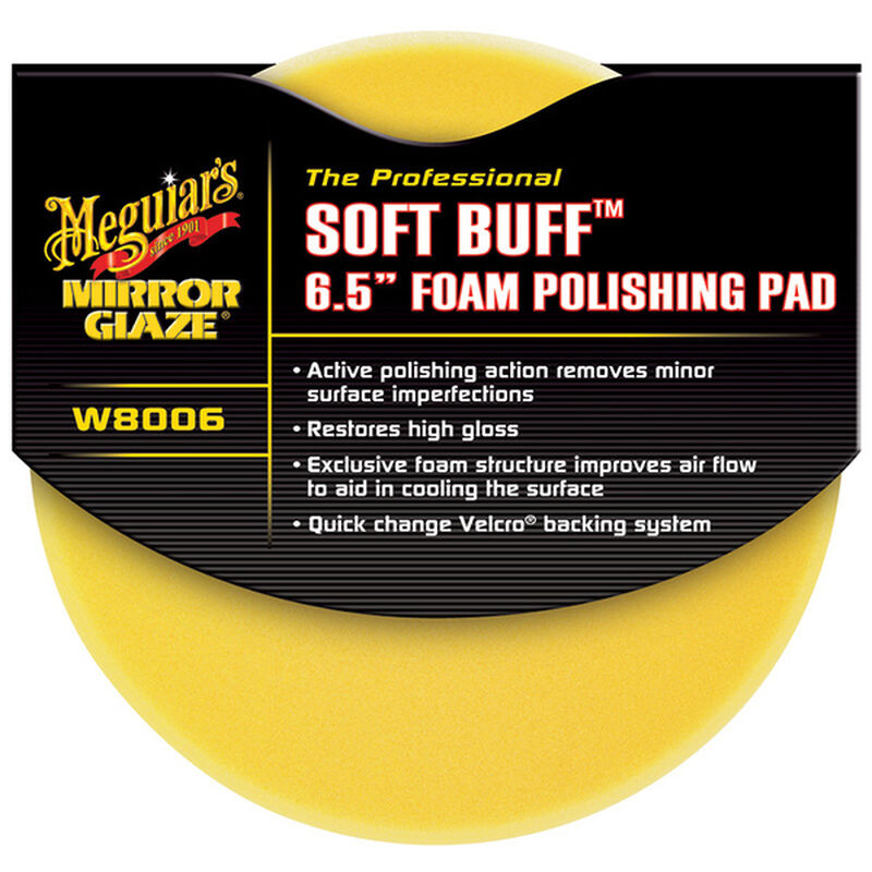 Softbuff™ 6.5" Foam Polishing Pad image number null