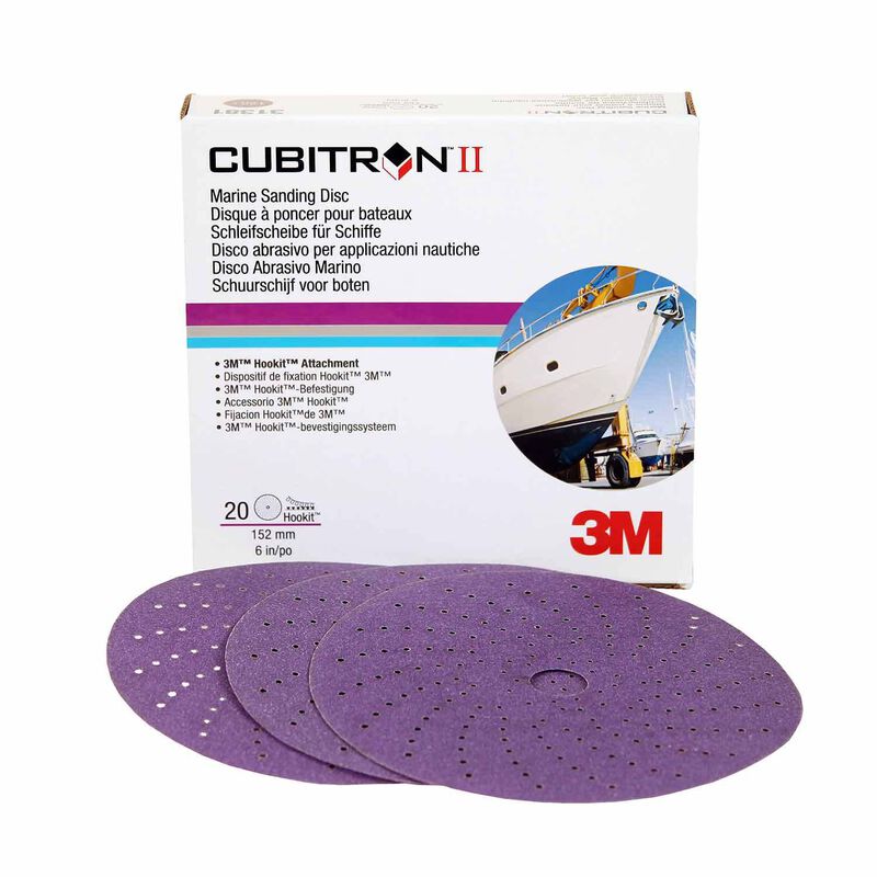 Cubitron™ II Marine Sanding Disc, 120+ grade image number 0