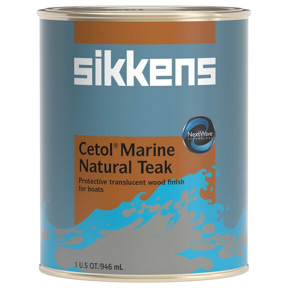 Cetol&reg; Marine Finish, "Natural Teak" Color, Quart image number 0