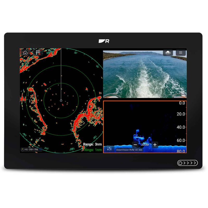 Raymarine Axiom 2 RV 12 in Chartplotter/Fishfinder w/ RealVision 3D Sonar & No Transducer in Blue | Camping World