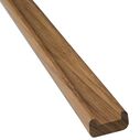 Bulkhead Teak Molding, 3/4" Track Straight Length, 1 3/16 "x 5/8 "x 5' image number 1