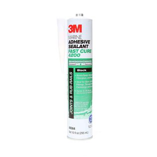4200 Fast Cure Polyurethane/Adhesive Sealant, Black