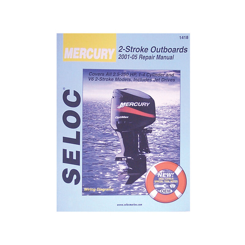 Seloc Manual-2 Stroke Mercury Outboards 2001-2005 image number 0