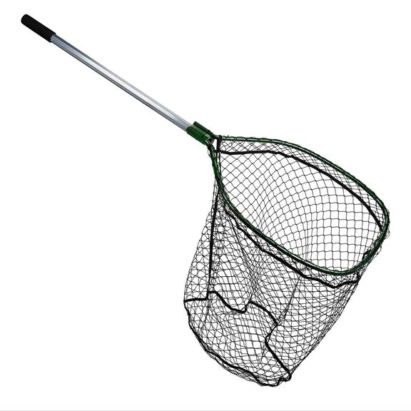 36" Collapsible Handle, Coated Fishing Net image number 0