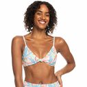 Women's Roxy Love The Surf Knot Triangle Bikini Top image number 0