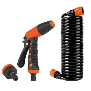 SEAFLO 20&prime; Hosecoil Washdown System for RV, Boat & Garden Water Pump