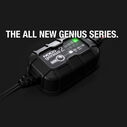 Noco Genius Automatic Portable Battery Charger with Reverse Polarity Protection and Advanced Temperature Compensation, 2 Amp, 6V/12V image number 1