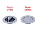 1-1/2" Drain, Flip Drain no Overflow, Straight, 1-1/4"-M Thread Adapter Chrome image number 2